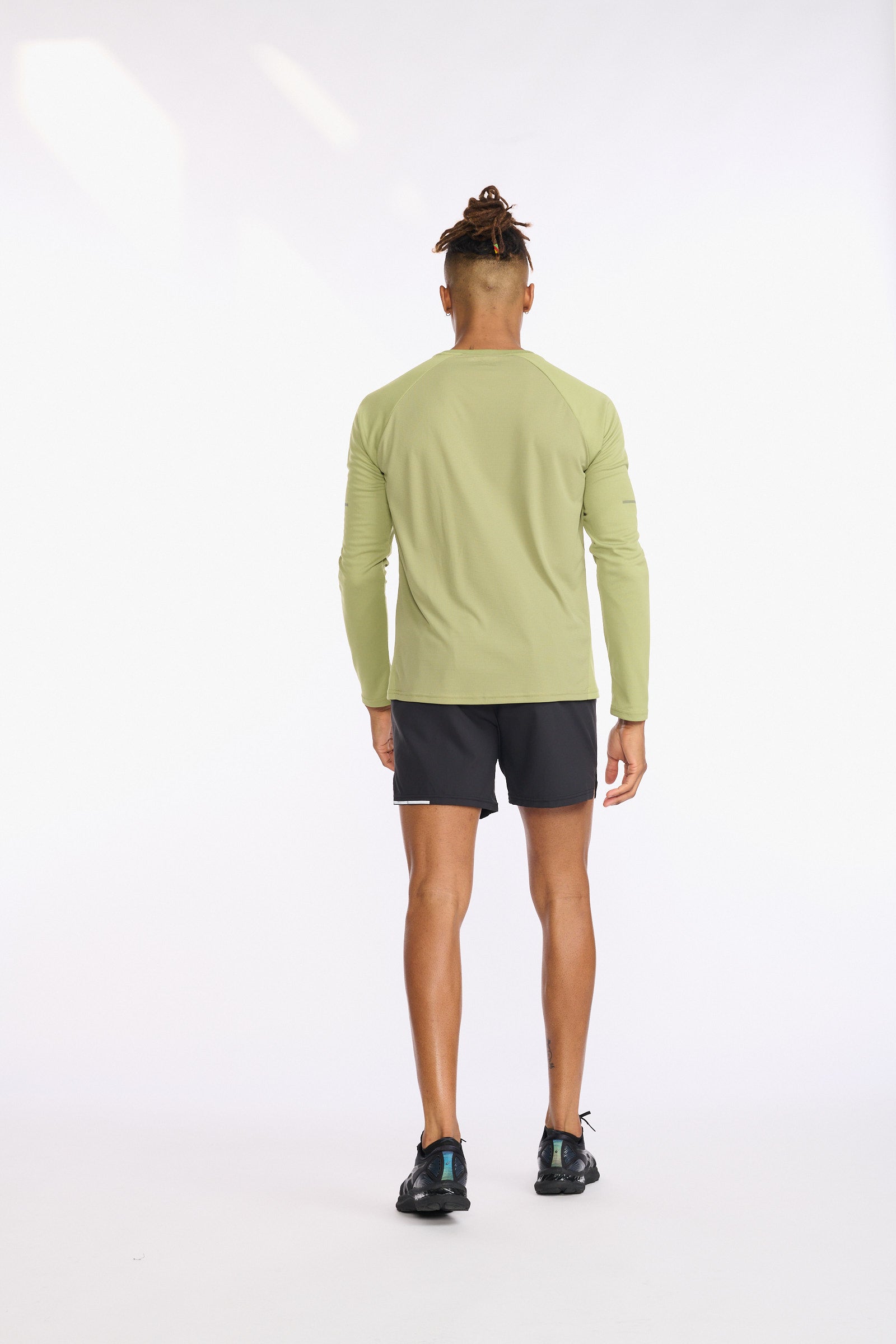 2XU Aero Longsleeve, Herren, Glade/Alpine Reflective