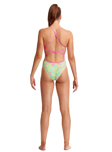 Way Funky Funkita, Strapped In One Piece Pastel Parts, Badeanzug, Kinder