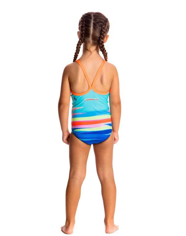 Way Funky Funkita, Printed One Piece Pina Colada, Badeanzug, Kinder