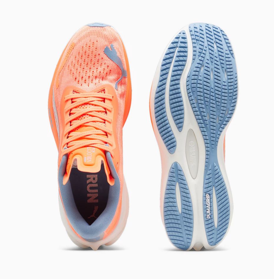 Puma Velocity NITRO™ 3, Damen, Neon Citrus-PUMA Silver-Silver Mist