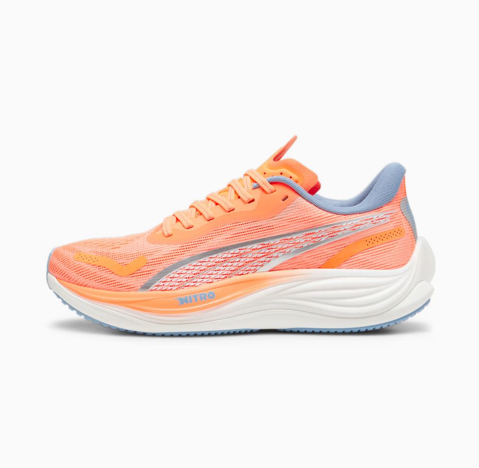 Puma Velocity NITRO™ 3, Damen, Neon Citrus-PUMA Silver-Silver Mist