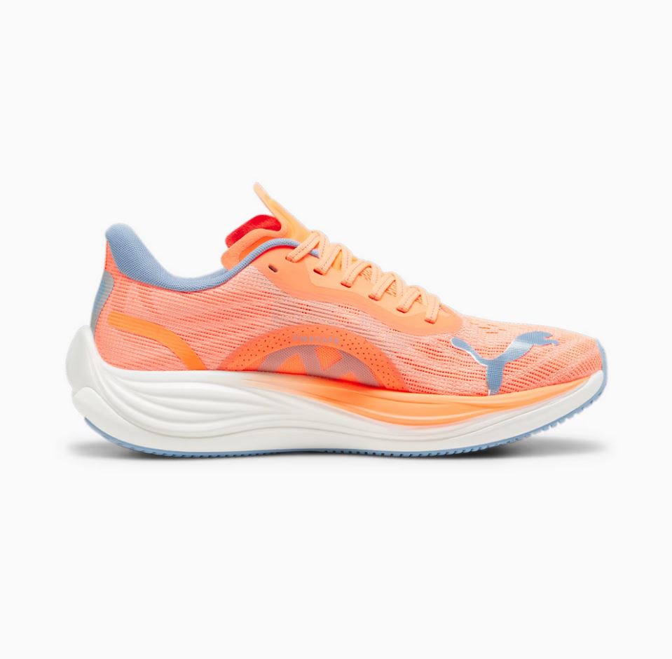 Puma Velocity NITRO™ 3, Damen, Neon Citrus-PUMA Silver-Silver Mist