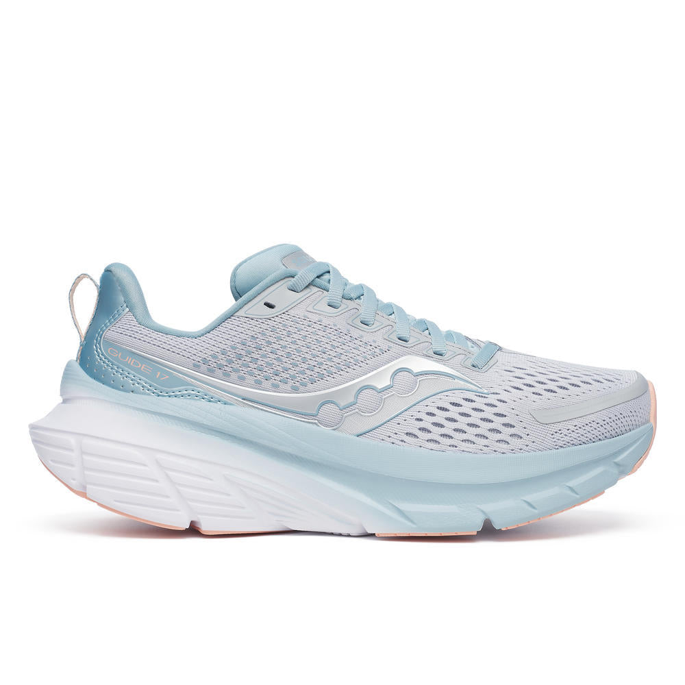 Saucony Guide 17, Laufschuhe, Damen, Cloud/Topaz