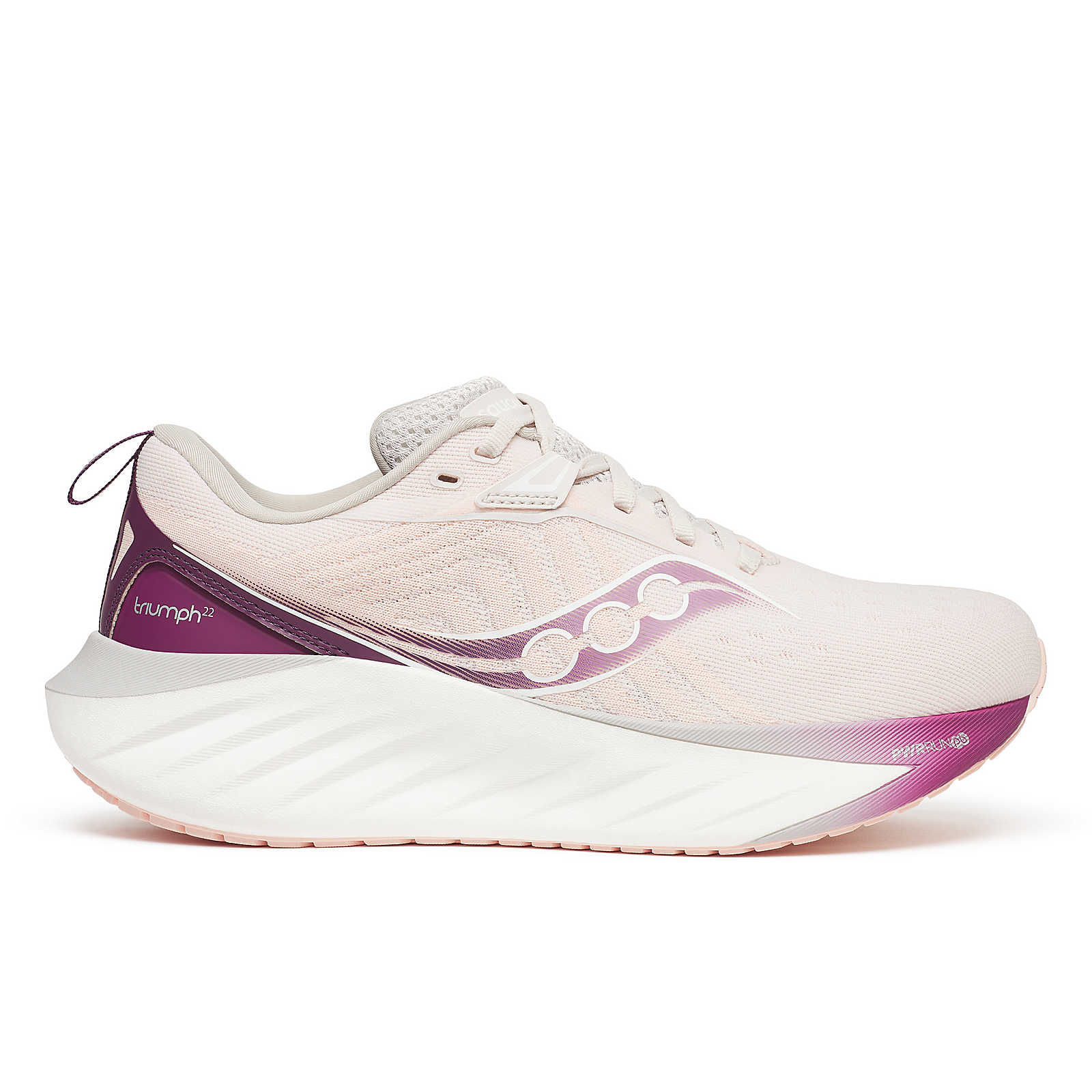 Saucony Triumph 22, Damen, Moon/Eggplant