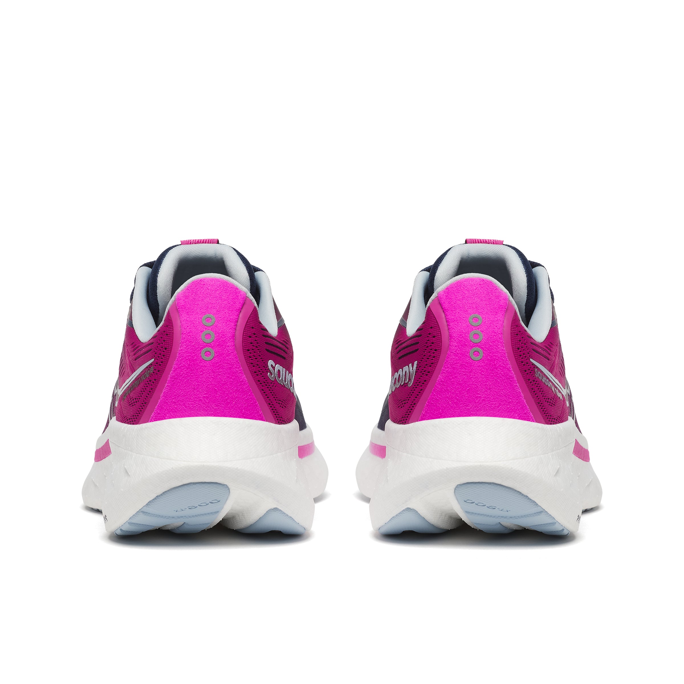 Saucony Ride 18, Damen, NAVY/ FUCHSIA