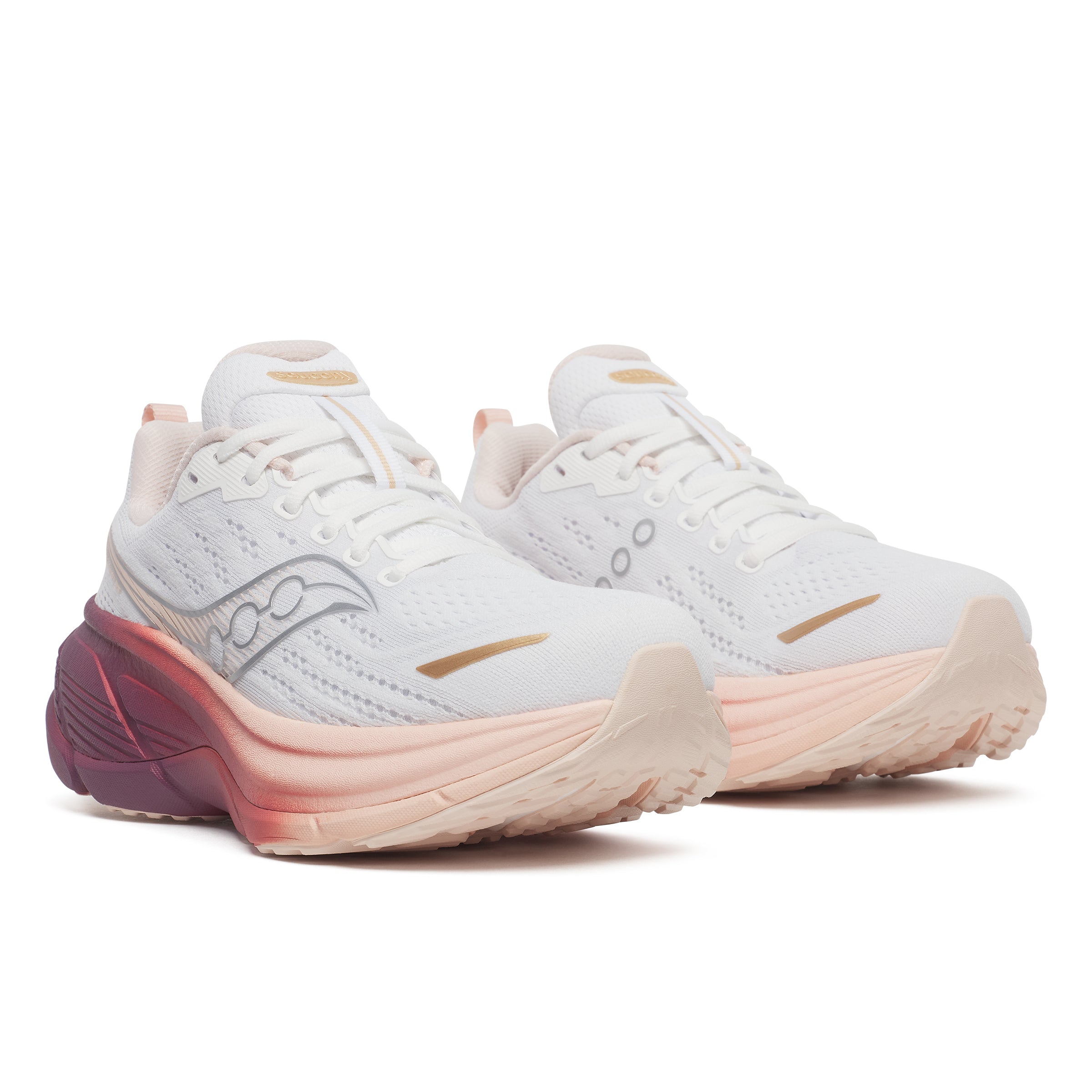 Saucony Hurricane 25, Laufschuh, Damen, White/Cameo