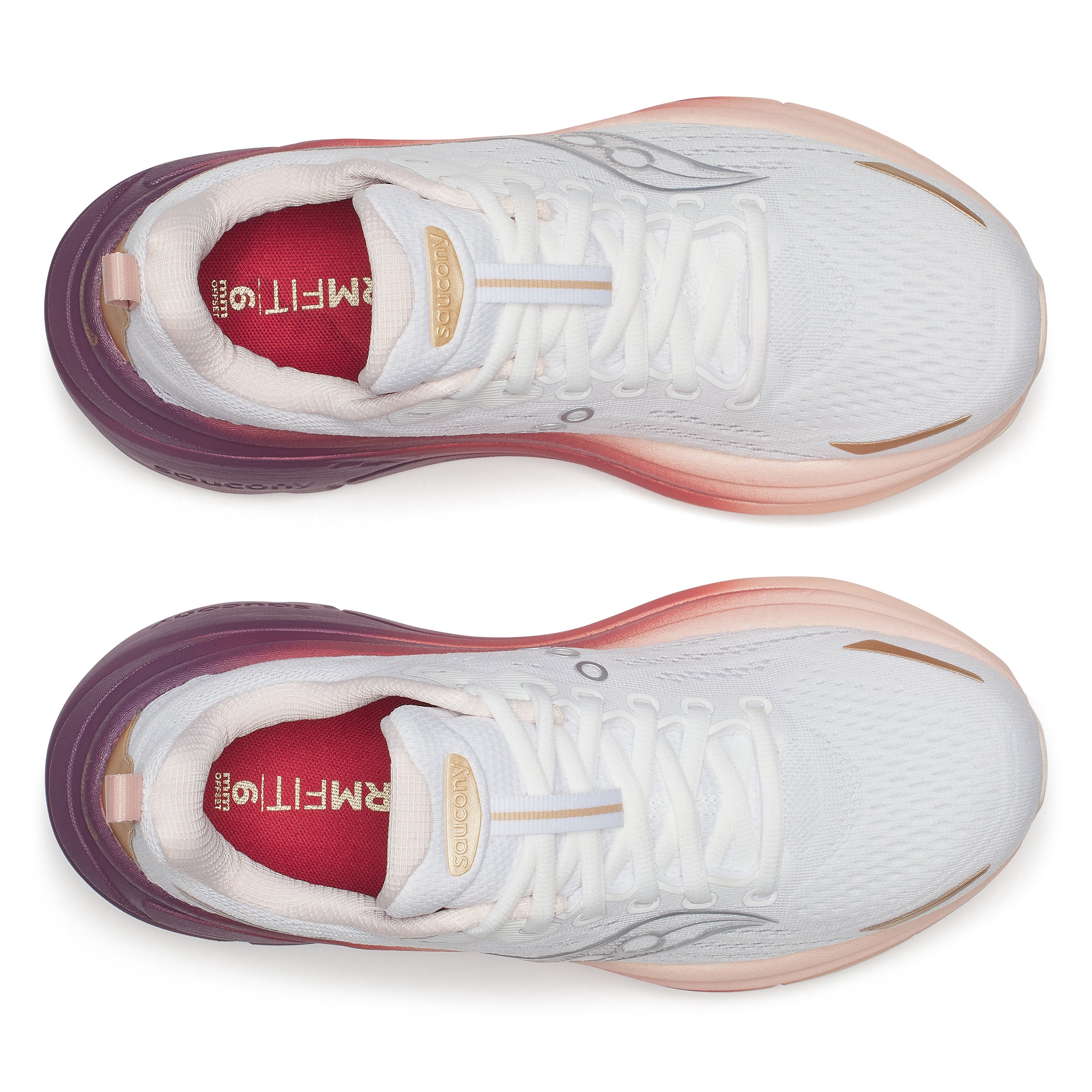 Saucony Hurricane 25, Laufschuh, Damen, White/Cameo