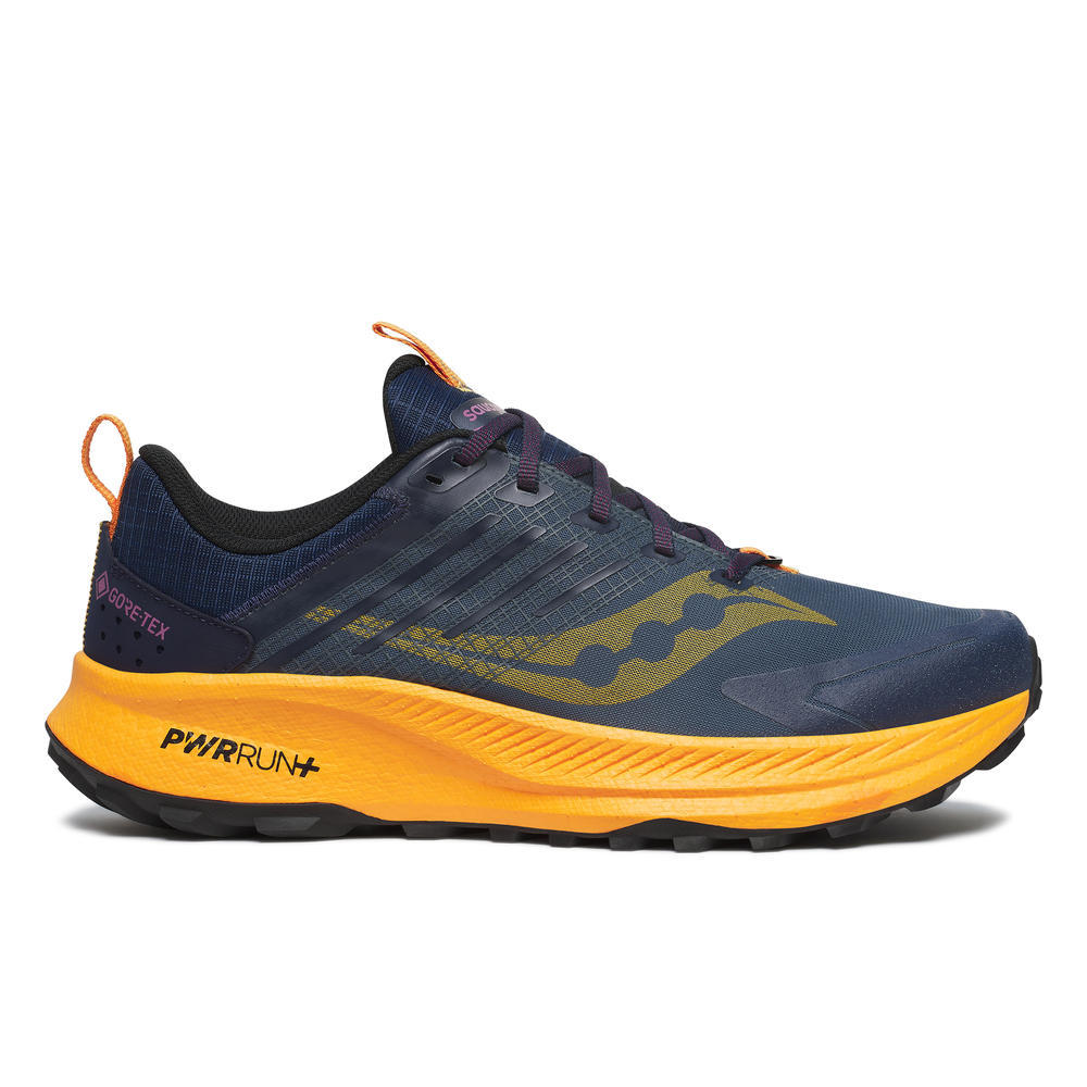 Saucony Ride 15 TR2 GTX, Herren, navy/peel