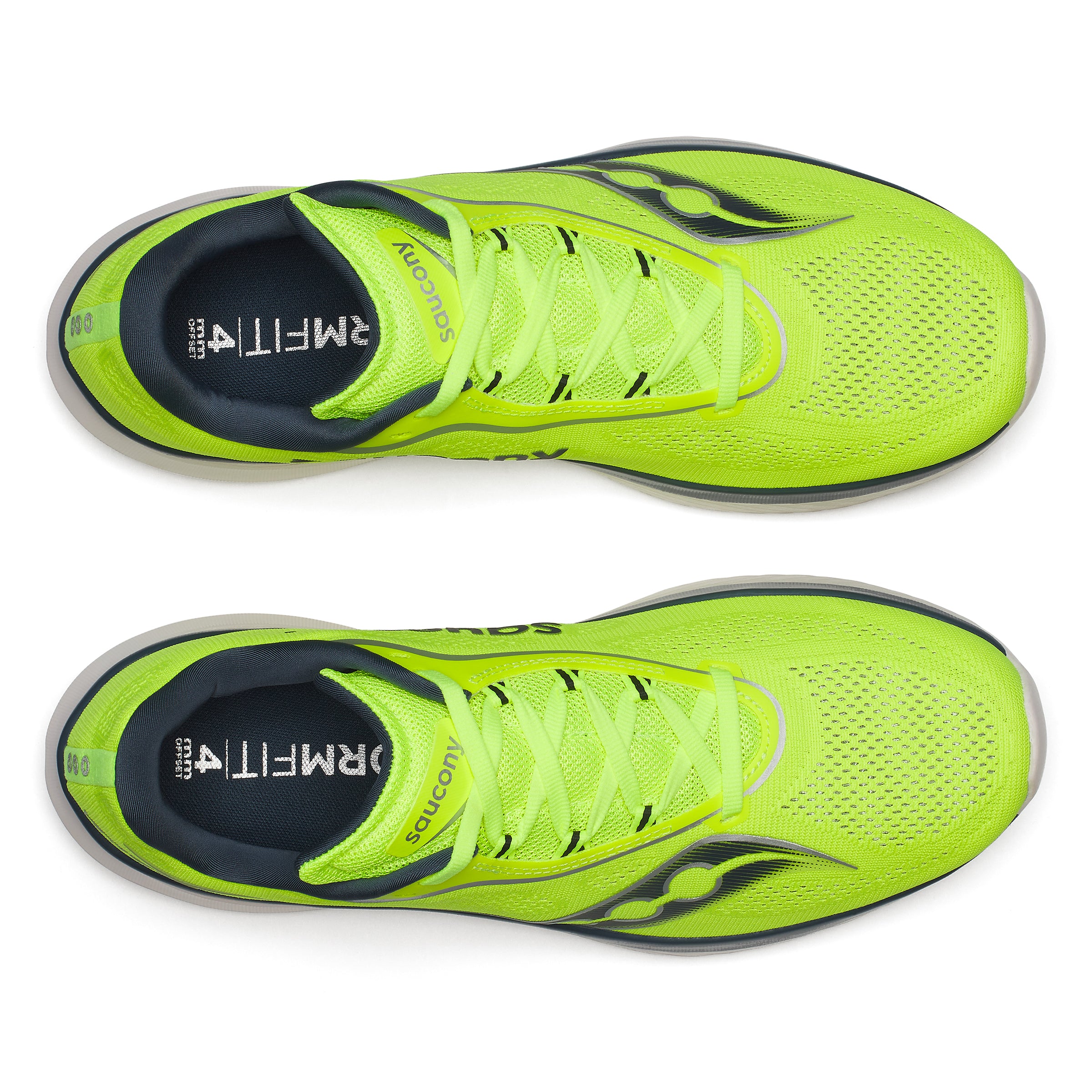 Saucony Kinvara 15, Laufschuhe, Herren, Citron/Navy