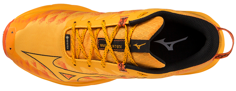 MIZUNO Wave Daichi 7 GTX, Herren, Zinnia/Tigerlily/Black