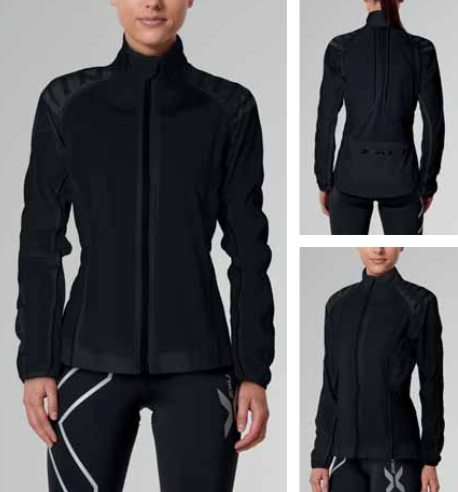 2XU Heritage Jacket, Damen, Black/Black