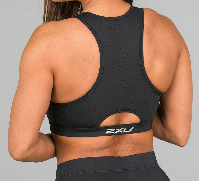 2XU XVENT Crop, Damen, Black/Black