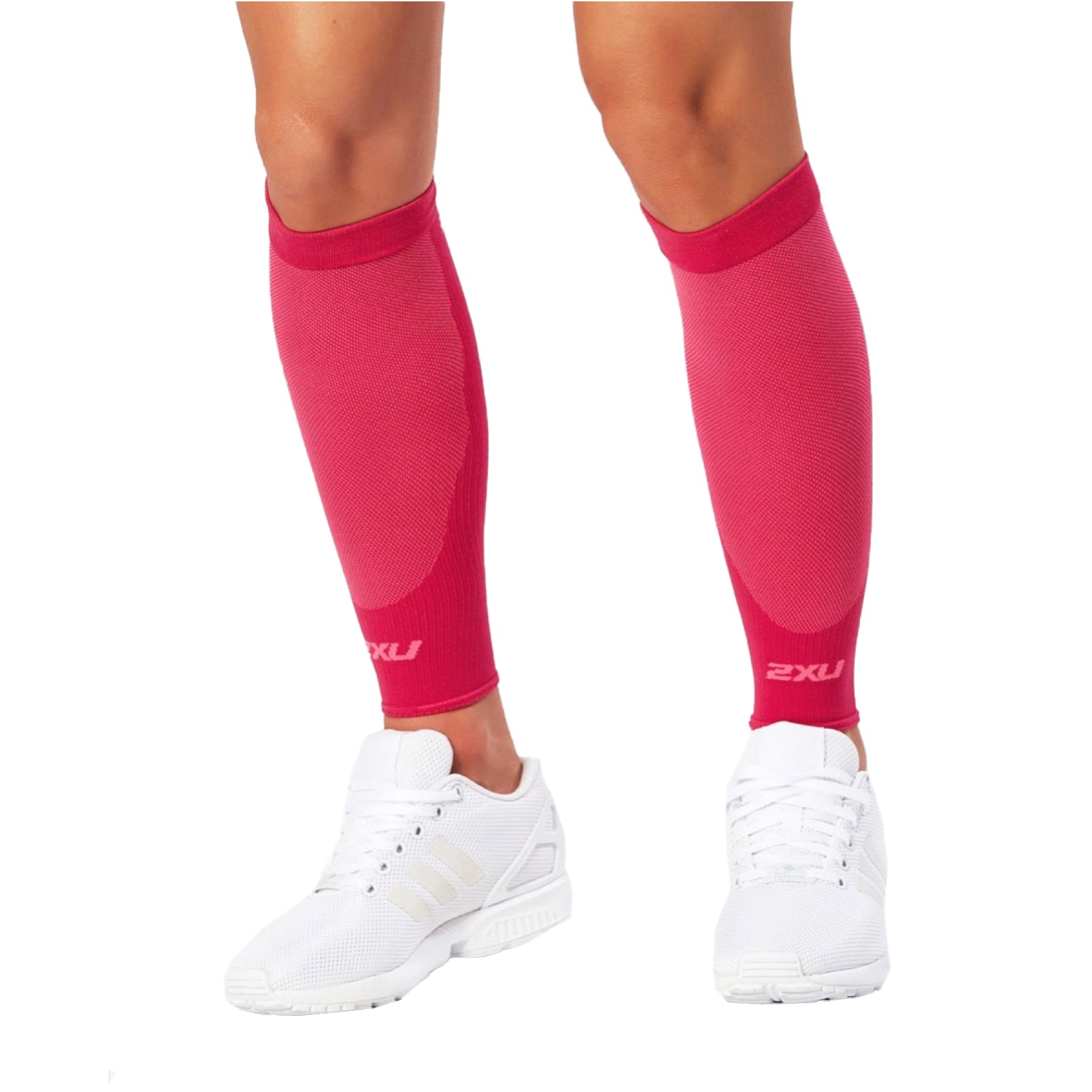 2XU Performance Run Calf Sleeve, pink
