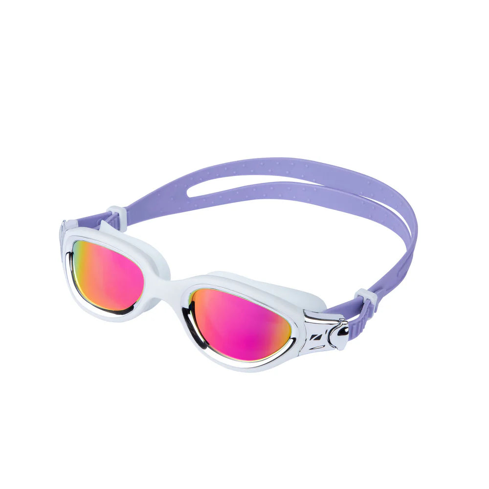 Zone3 Venator-X Polarised Schwimmbrille, Lilac/Silver/White