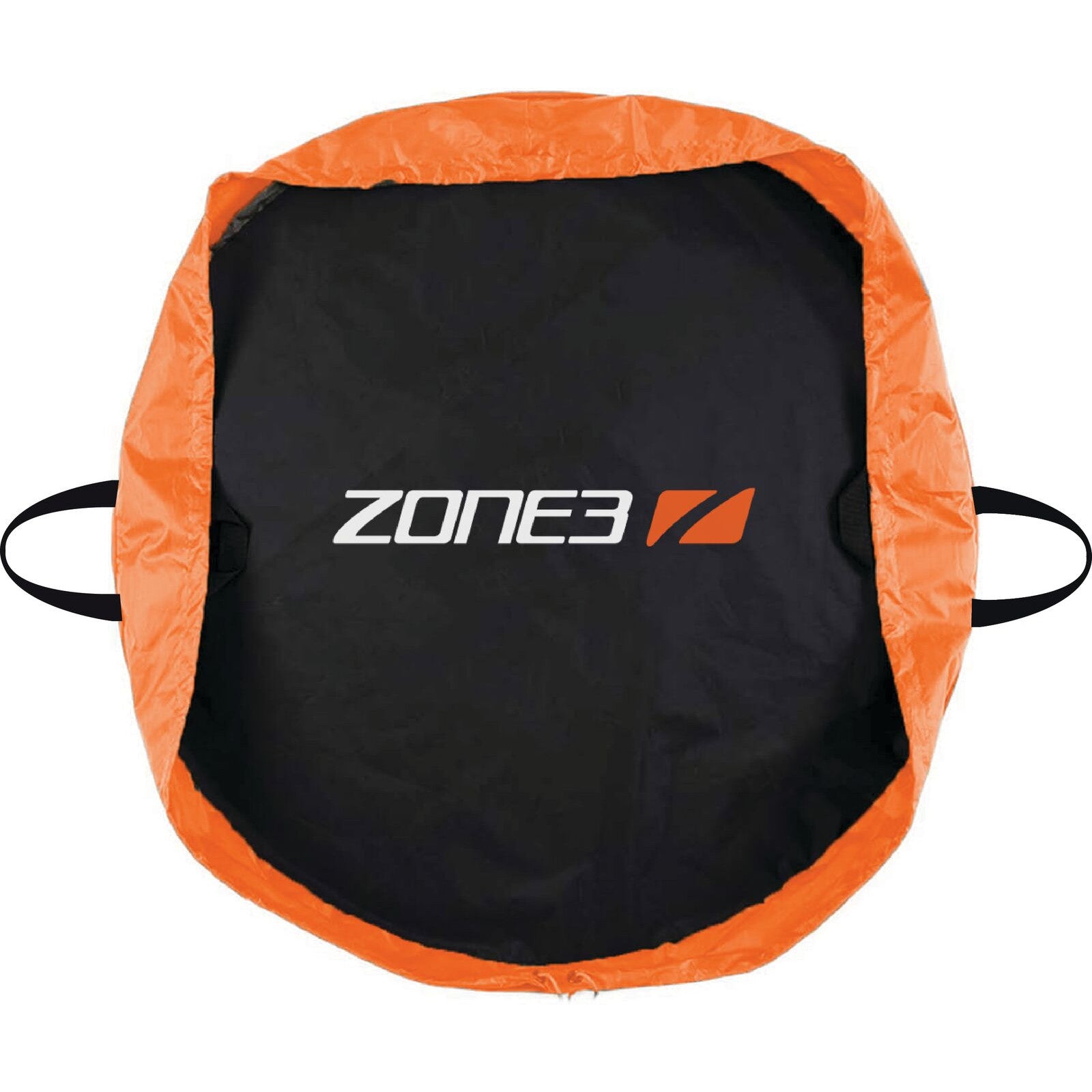 ZONE3 Wetsuit Changing Mat, black/orange