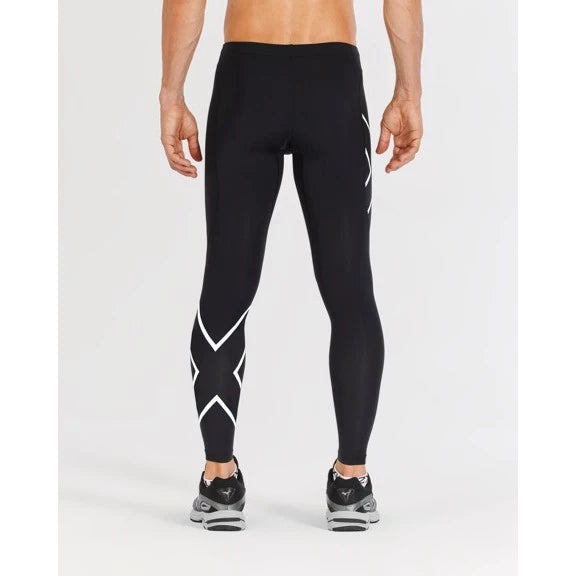 2XU Ice X Compression Tights, Herren, Black/White