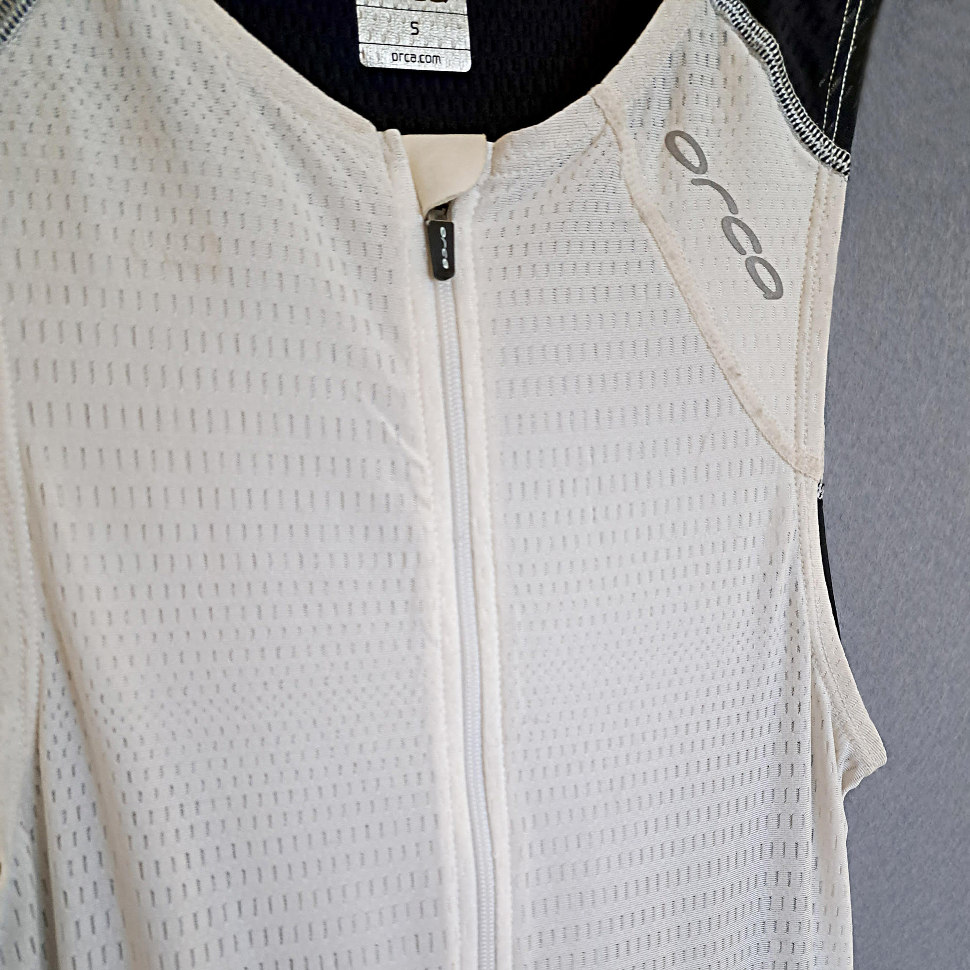 Orca 226 Kompress Racesuit, Herren, schwarz/weiß, B-Ware, kein Umtausch