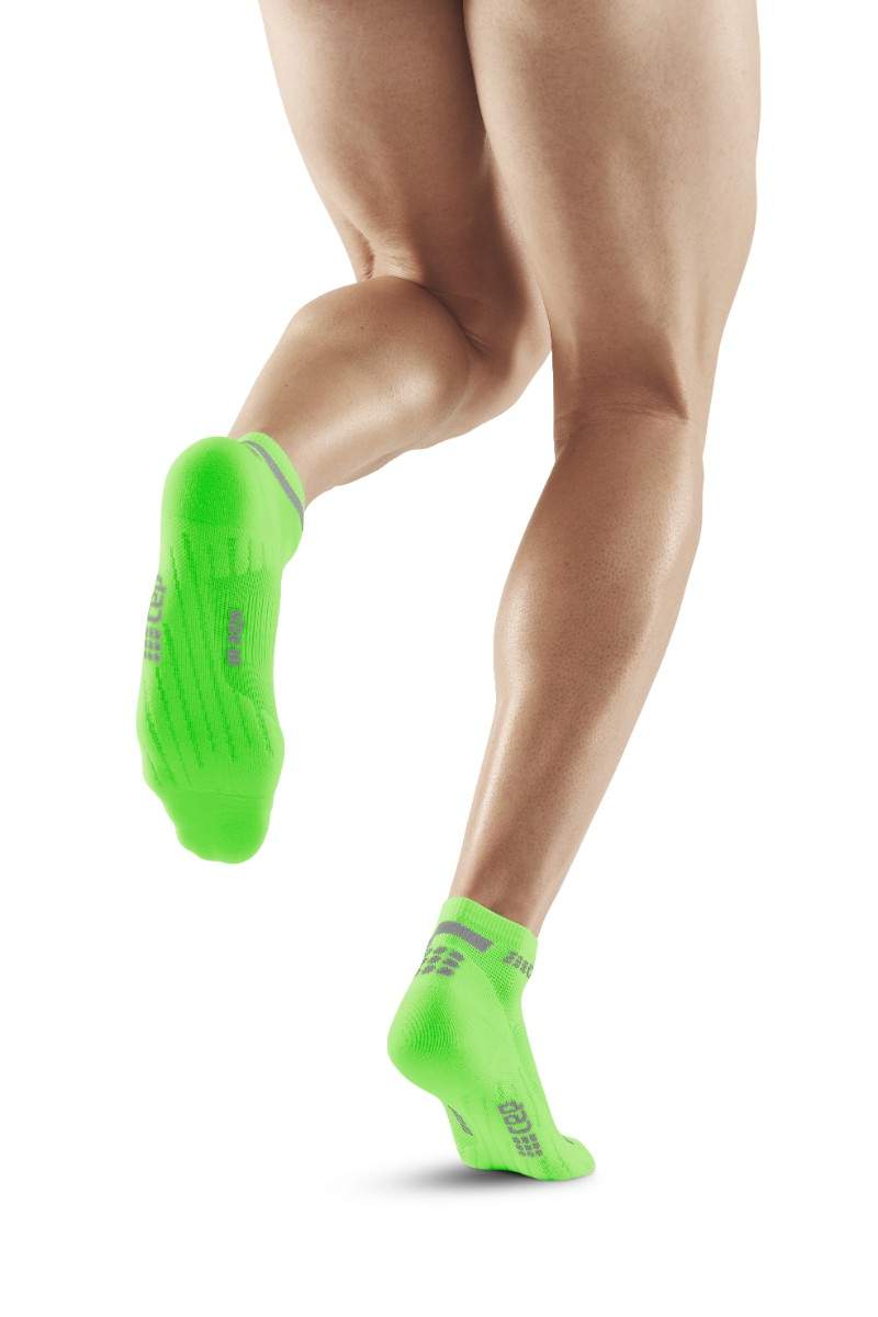 CEP The Run Compression Socks - Low Cut, Herren, grün
