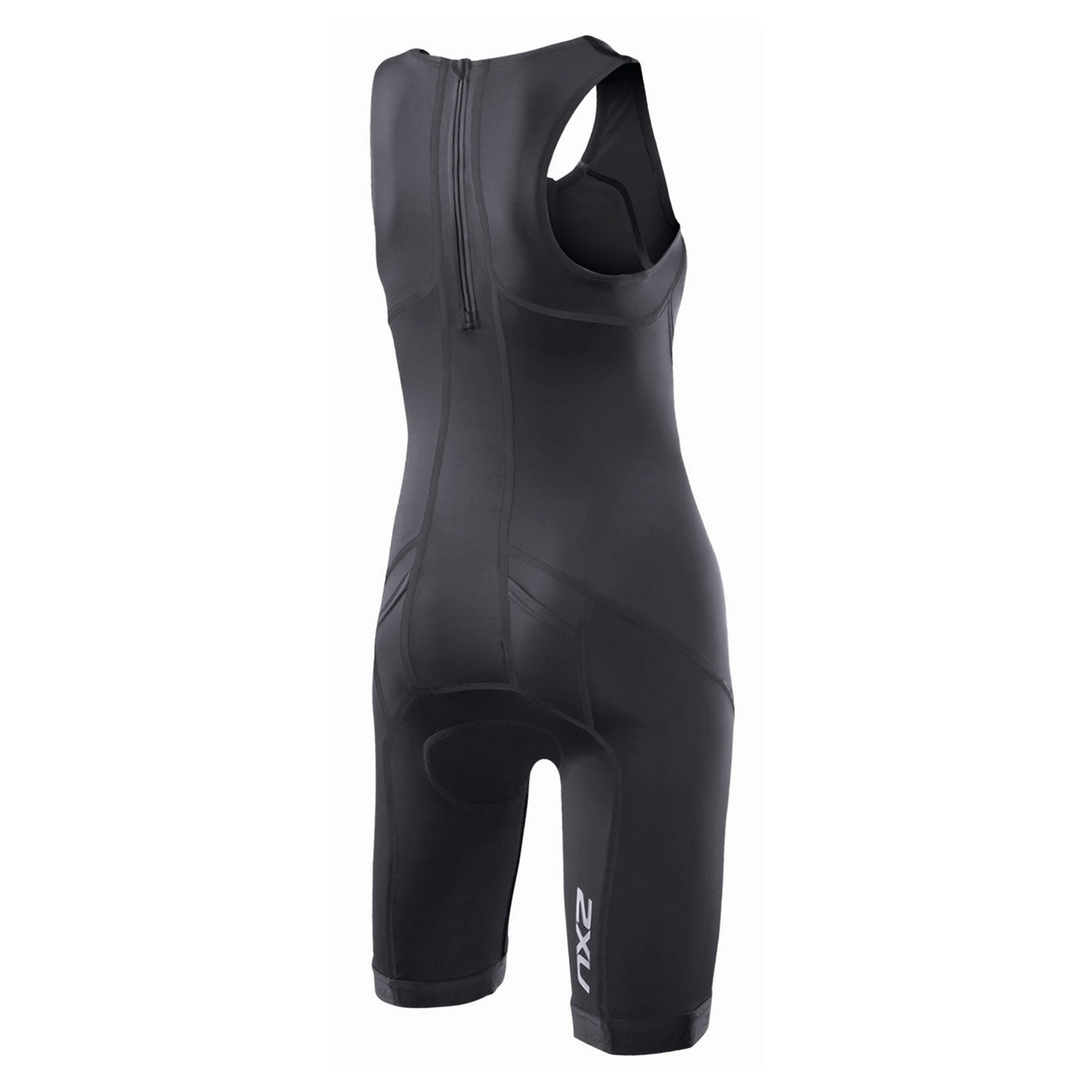 2XU Active Youth Trisuit, Mädchen, Black/Black