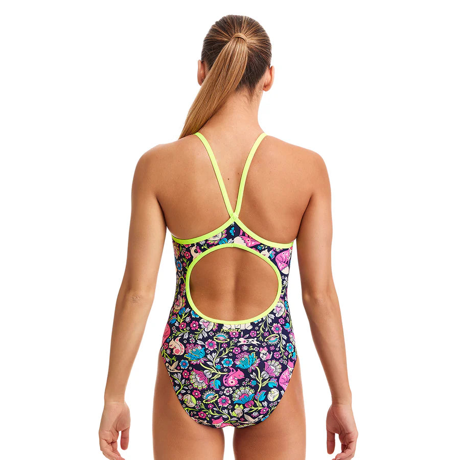 Way Funky Funkita Diamond Back One Piece Birds an Bees, Badeanzug, Kinder