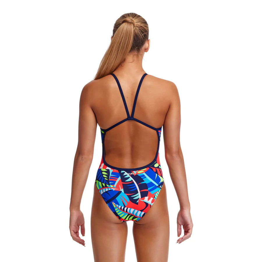 Way Funky Funkita, Single Strap One Piece Face Palm, Badeanzug, Kinder