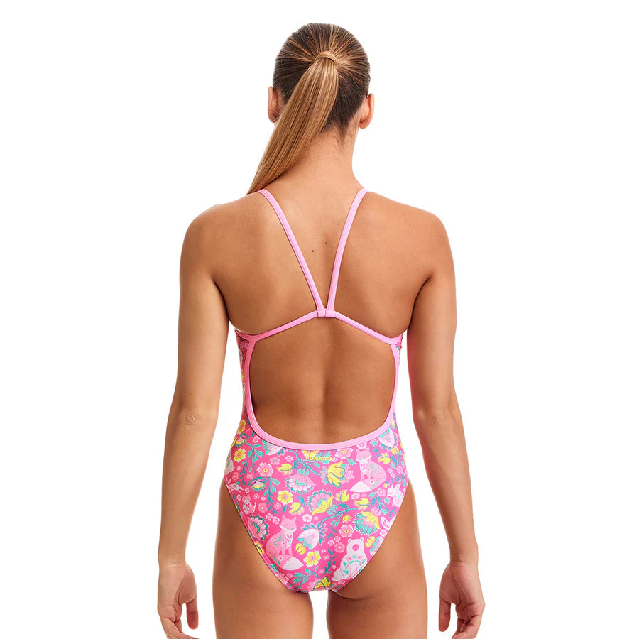 Way Funky Funkita Single Strap One Piece Nursery Rhyme, Badeanzug, Kinder