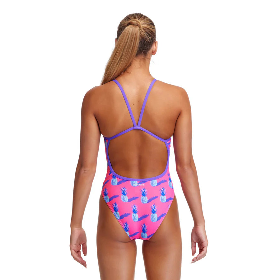 Way Funky Funkita, Single Strap One Piece Pine Time, Badeanzug, Kinder