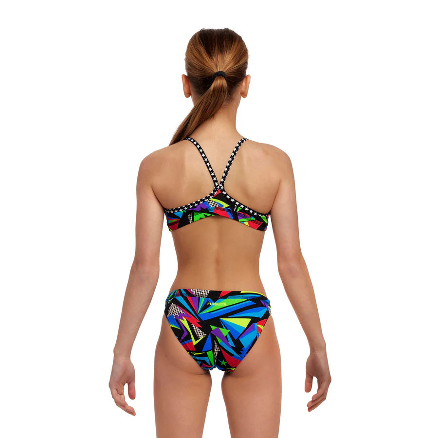 Way Funky Funkita, Racerback Two Piece Beat It, Zweiteiler-Badeanzug, Kinder