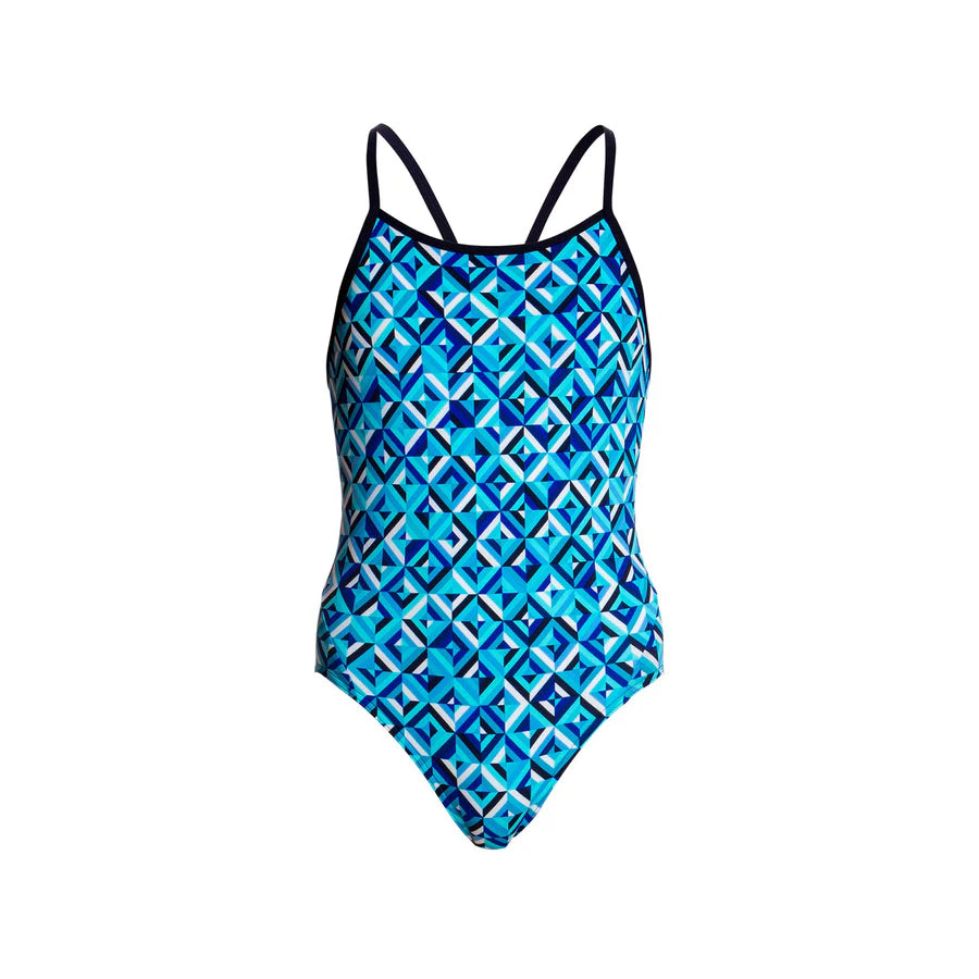 Way Funky Funkita, Diamond Back One Piece Ice Attack, Badeanzug, Kinder