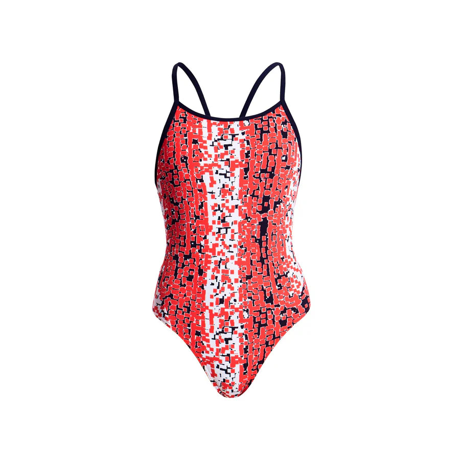 Way Funky Funkita, Diamond Back One Piece Sea Snake, Badeanzug, Kinder