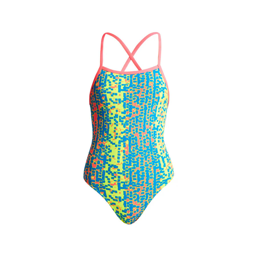 Way Funky Funkita, Eco Single Strap One Piece Second Skin, Badeanzug, Kinder