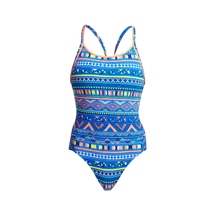 Way Funky Funkita Diamond Back One Piece My Tribe, Badeanzug, Kinder