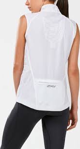 2XU XVENT Heritage Vest, Damen, White/White