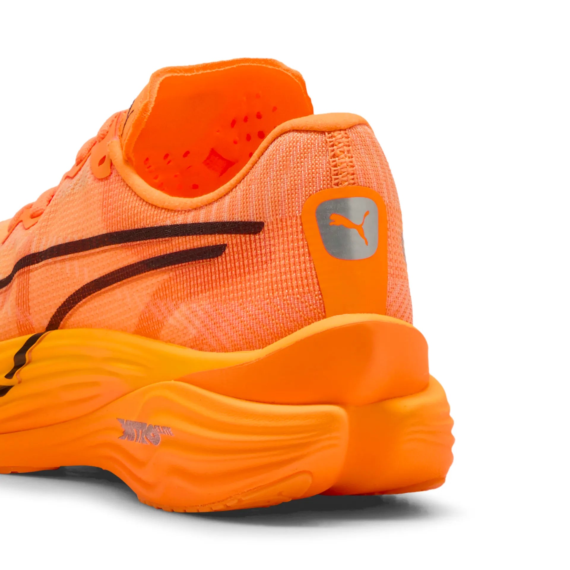 Detailansicht Ferse linker Schuh