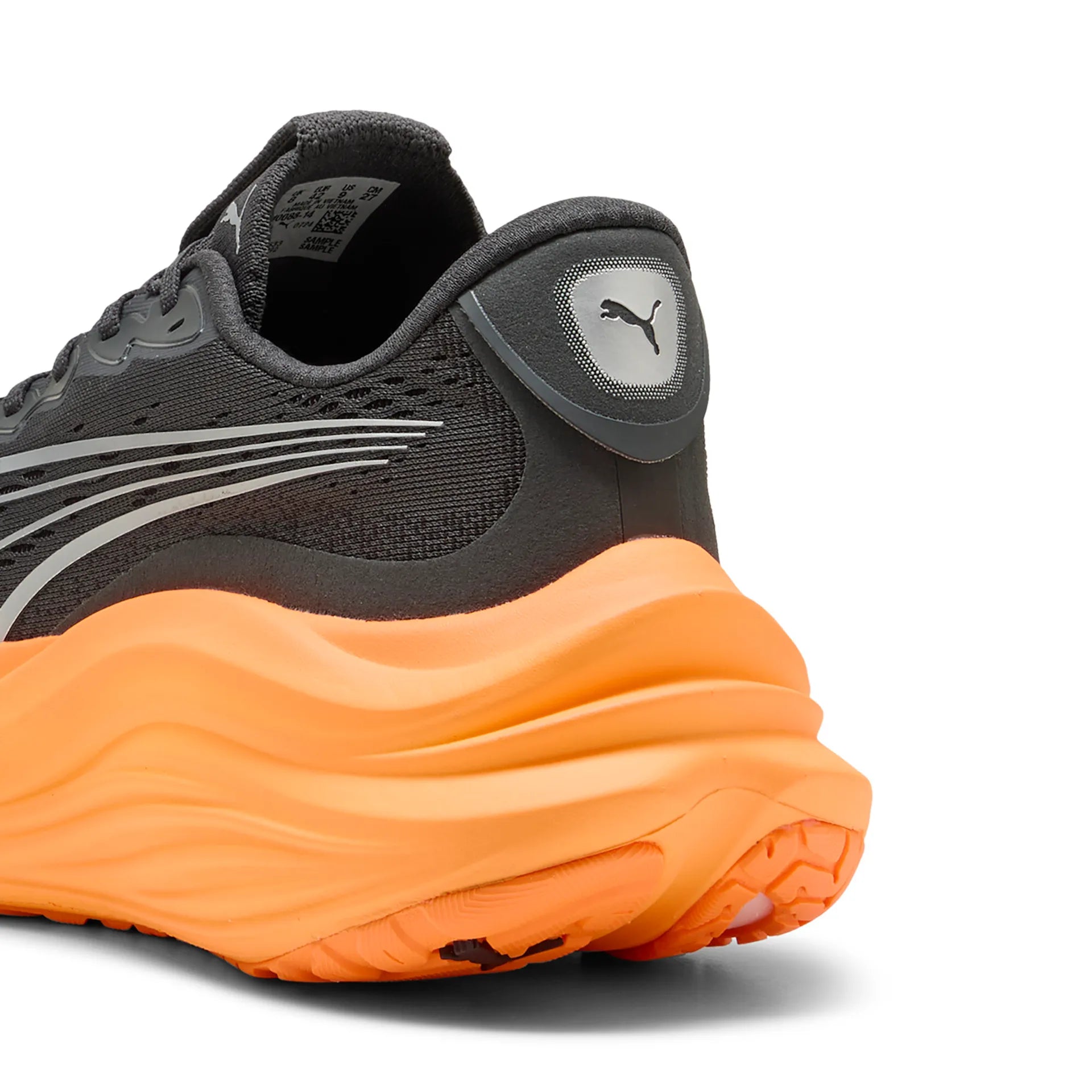 Detailansicht Ferse linker Schuh