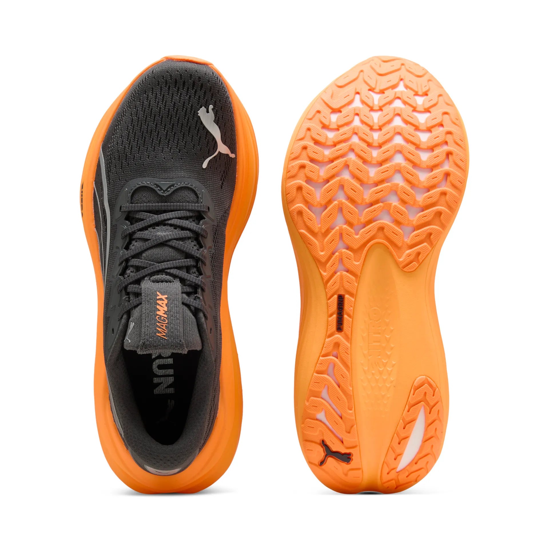 Draufsicht linker Schuh/Untersicht rechter Schuh