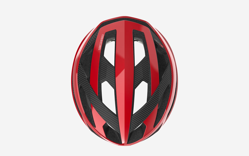 RUDY Project Rebel, Radhelm, Carbon Red Comet/Shiny