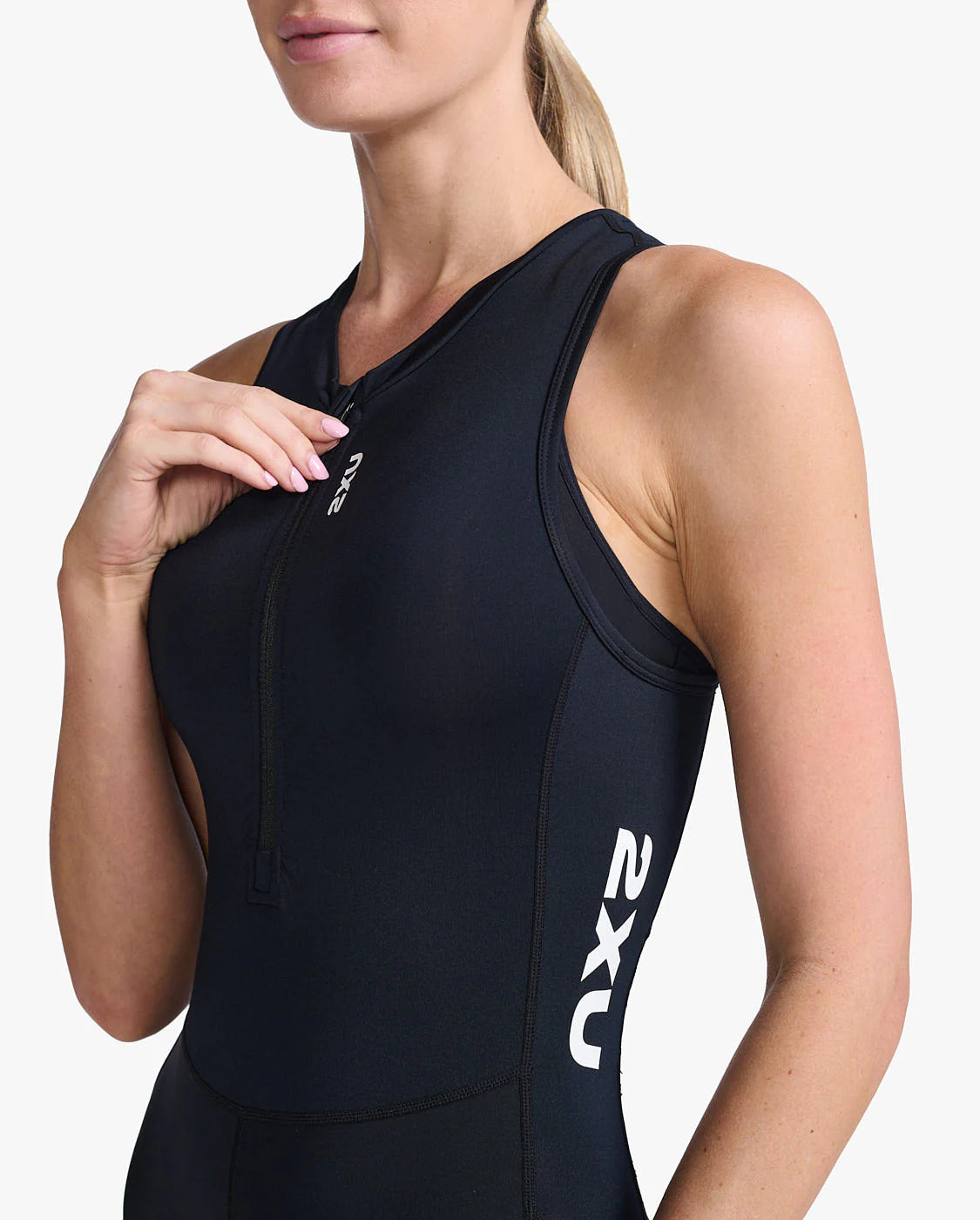 2XU Core Trisuit, women, black/white