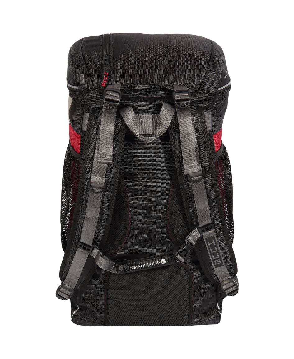 Huub Transition II Bag, backpack, black/red 