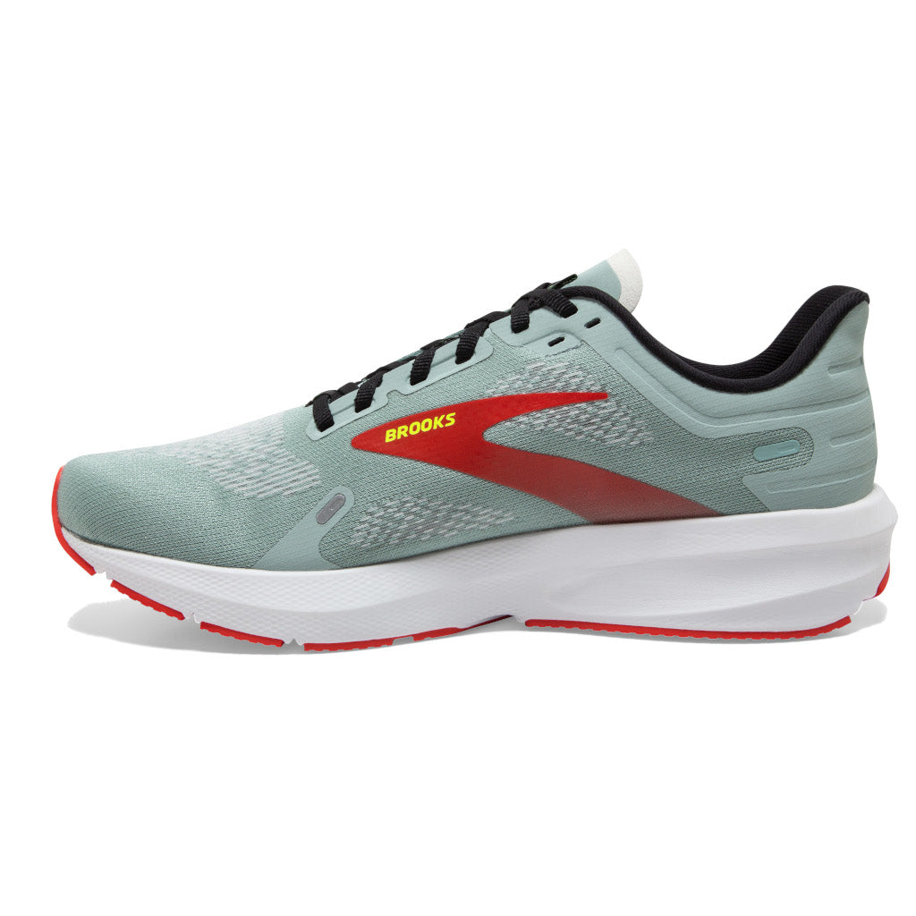 Brooks Launch 9, men, blue surf/black/cherry tomato, blue/black/red