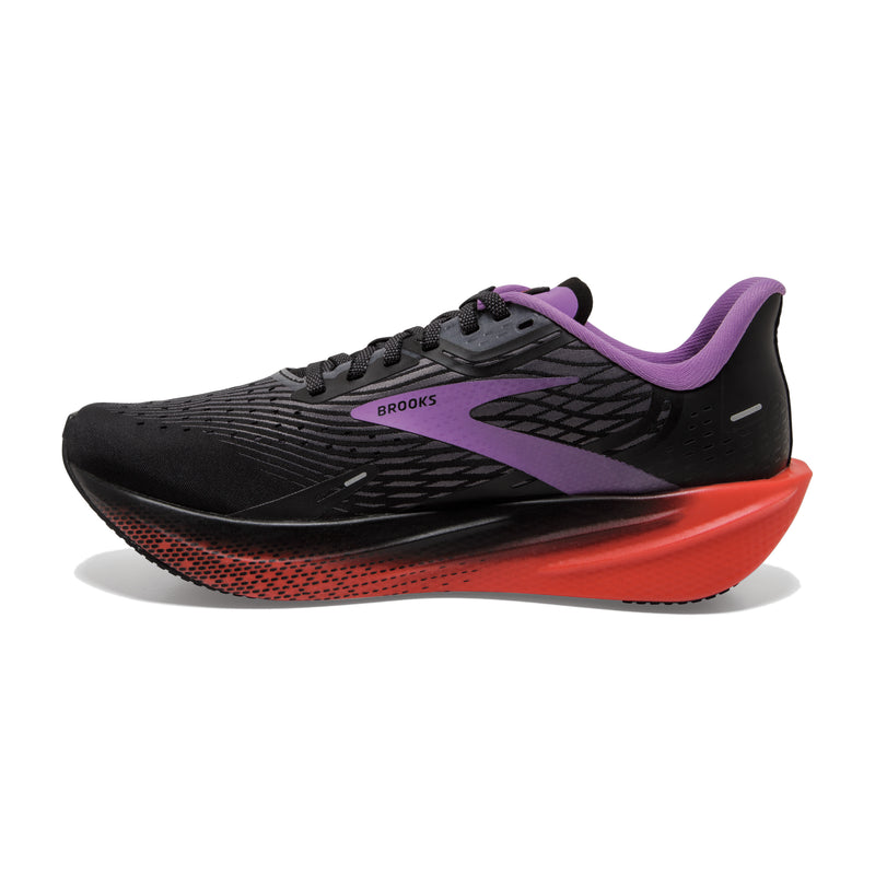 Hyperion Max, Damen, Black/Fiesta/Bellflower, schwarz/lila/rot
