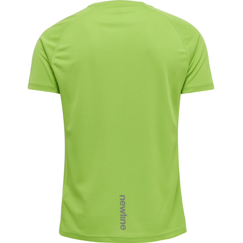 Newline Men Core Running T-Shirt S/S, Herren, green flash, grün