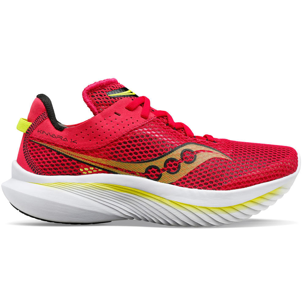 Saucony Kinvara 14, ladies, red rose, red 