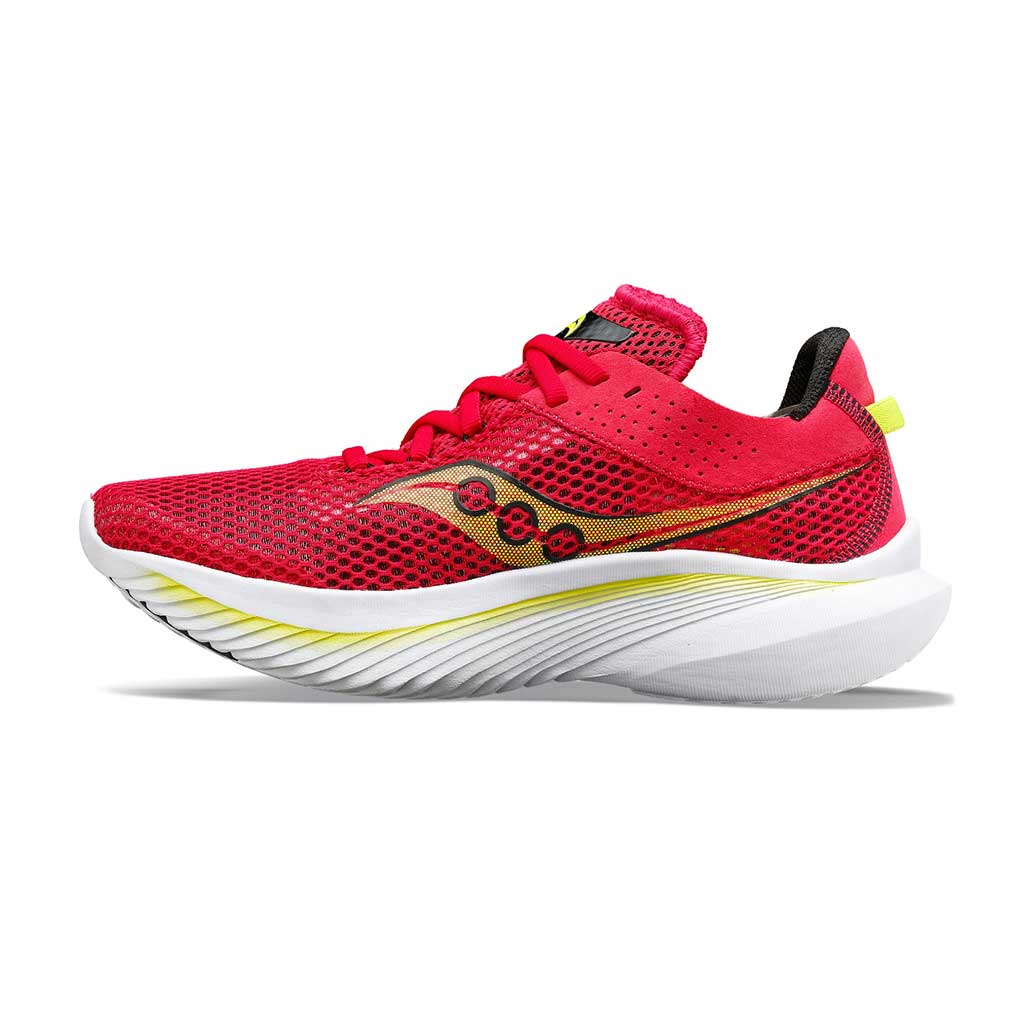 Saucony Kinvara 14, ladies, red rose, red 