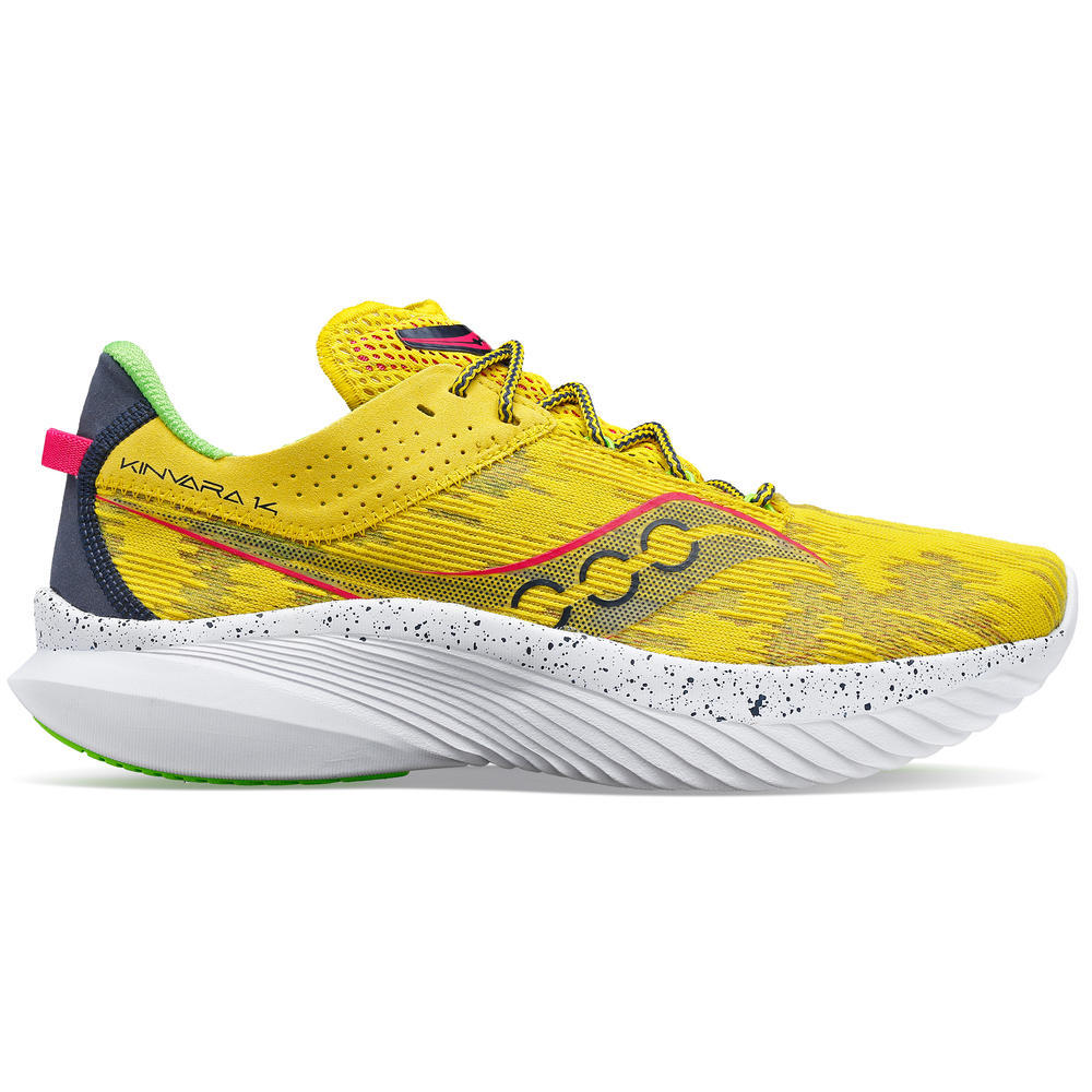 Saucony Kinvara 14, ladies, otherworld sulphur, yellow 