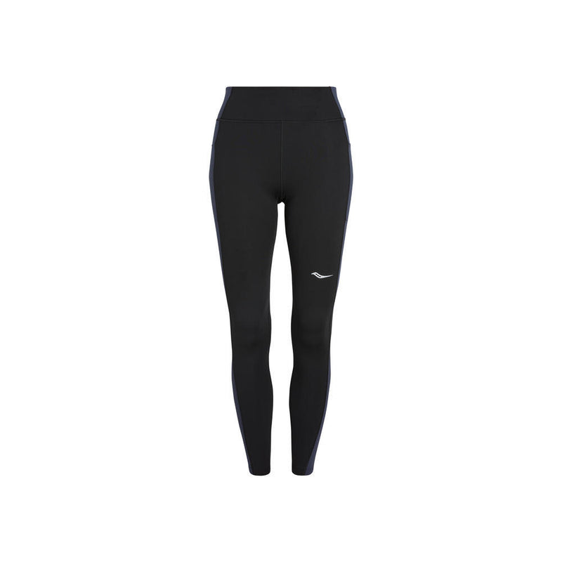 Saucony Solstice 2.0 Tight, Damen, Laufhose, black, schwarz