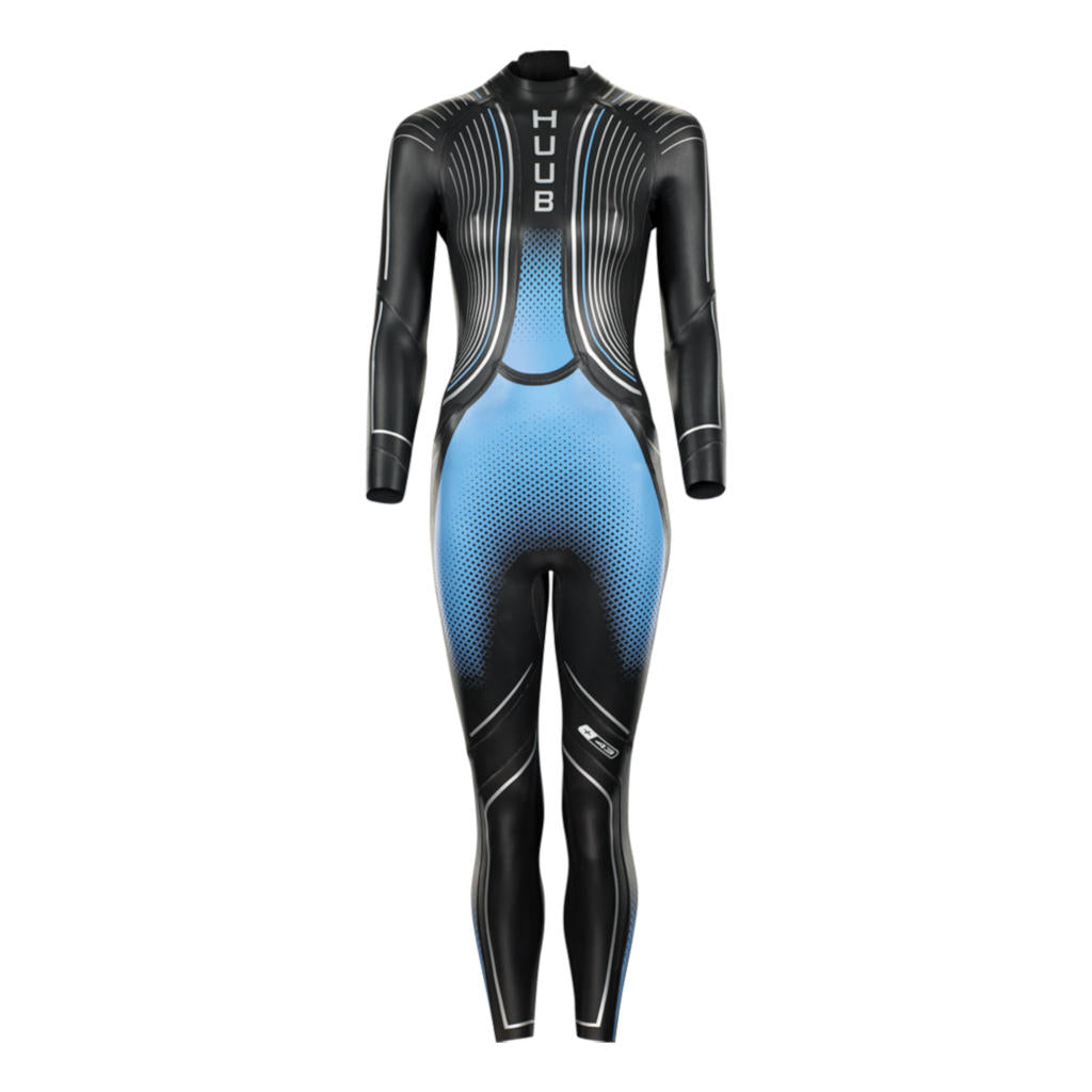 Tester Huub Brownlee Agilis 3:3 Wetsuit Black/Blue Women 2022