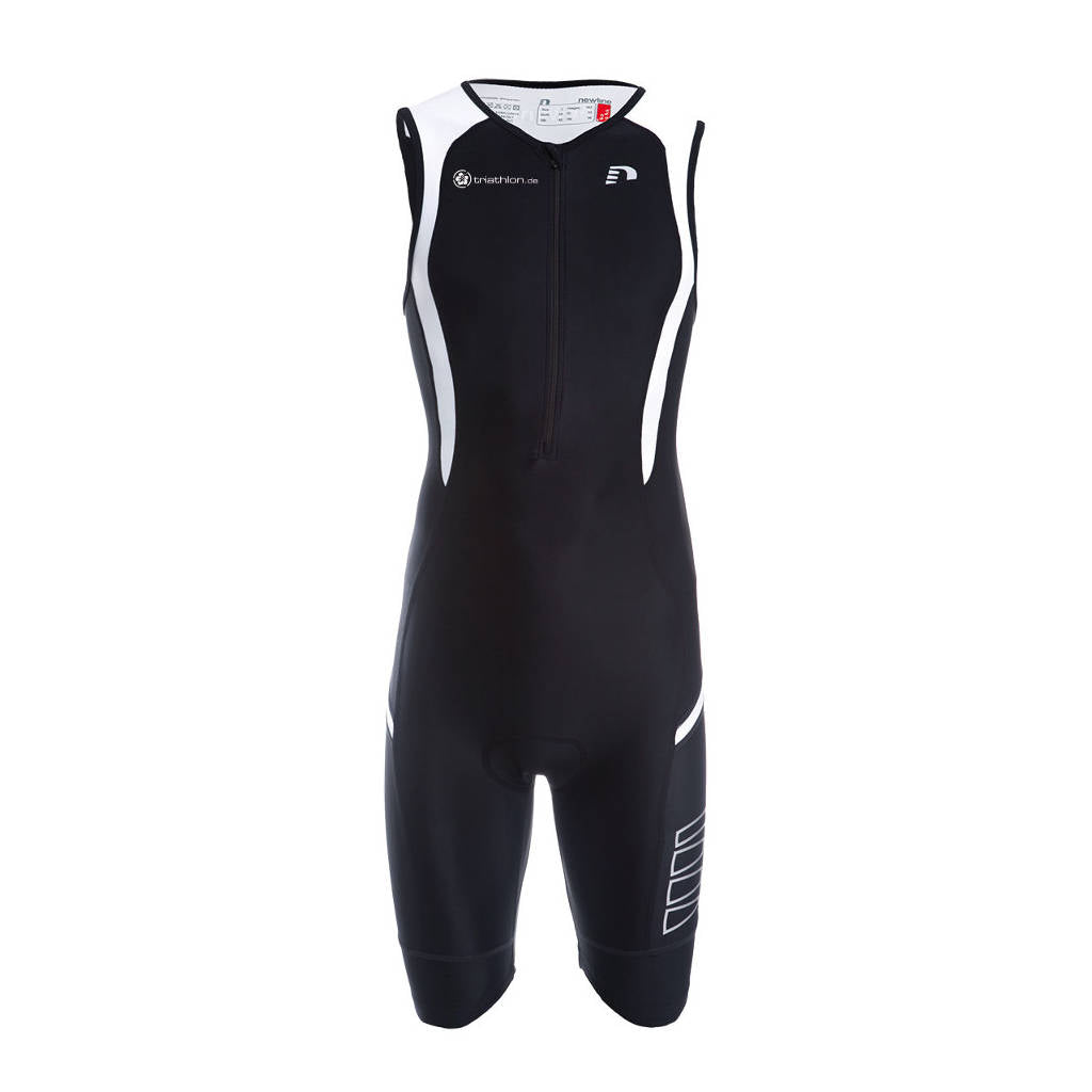 Newline Triathlon Suit, Herren, schwarz/weiß, Größe S