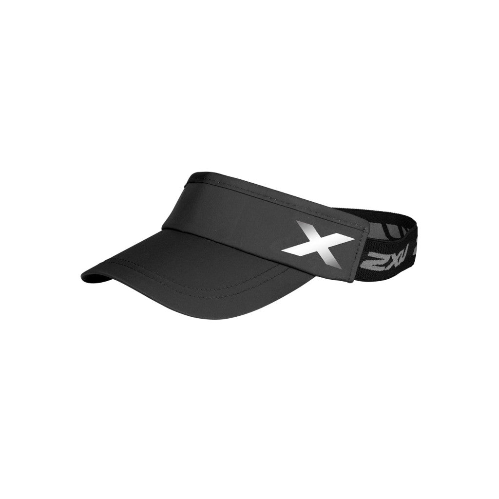 2XU Performance Visor, Unisex, schwarz