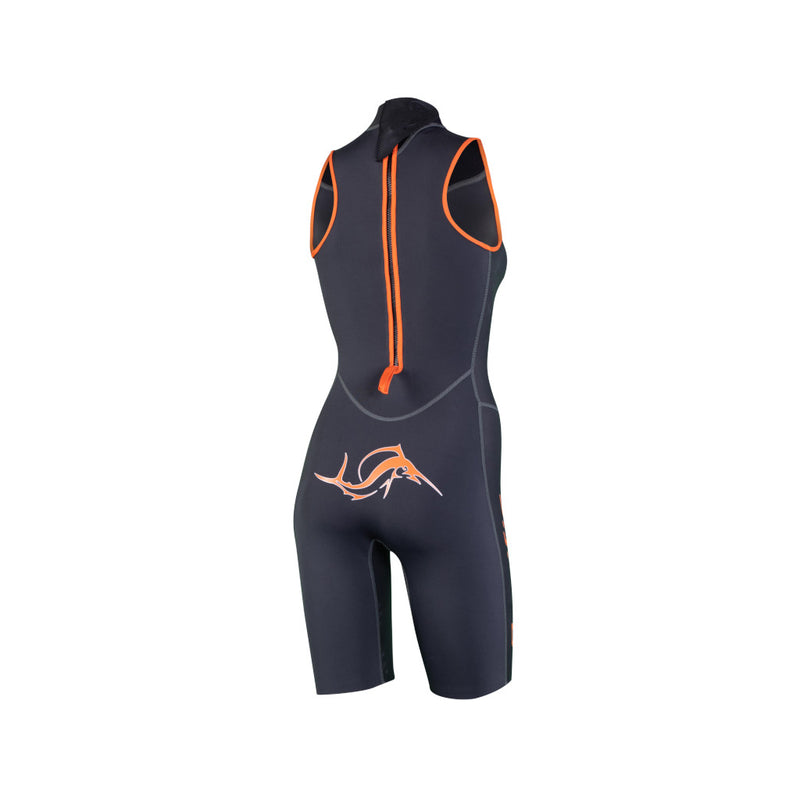Sailfish Pacific 2, Neopren-Shorty, Damen, schwarz/anthrazit, 2023